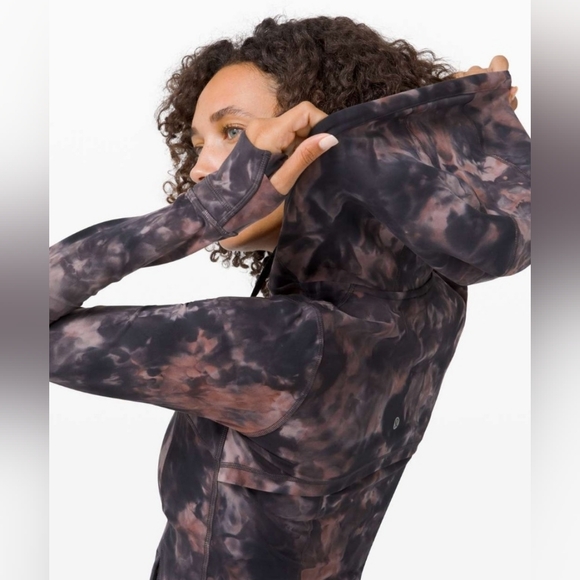 Lululemon Hooded Define Jacket *Nulu Diamond DyeDiamond Dye Graphite Grey Pink 6 - Picture 3 of 13